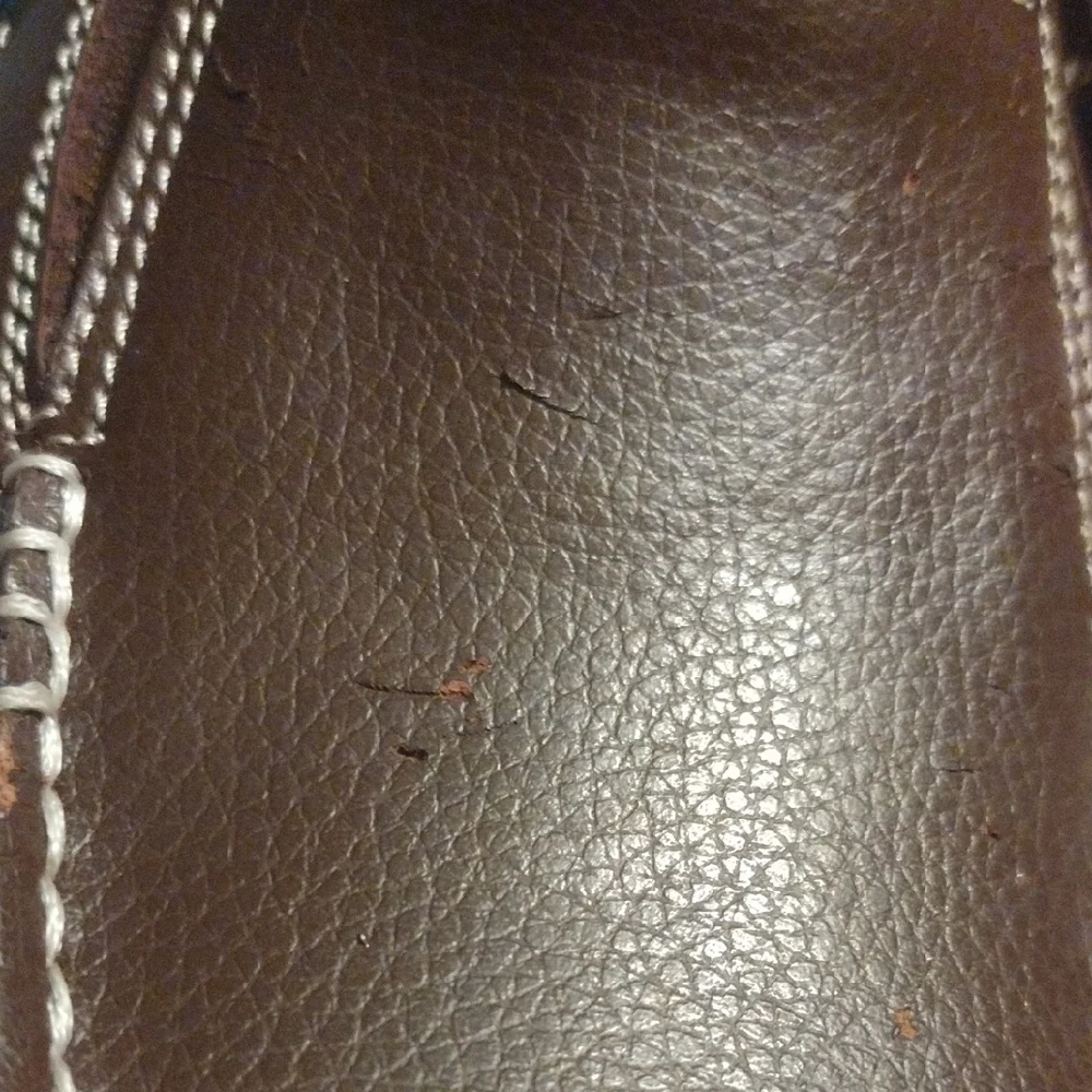 Dr. Scholl's Advanced Comfort Leather Classic Brown Loafers - Picture 7 of 10